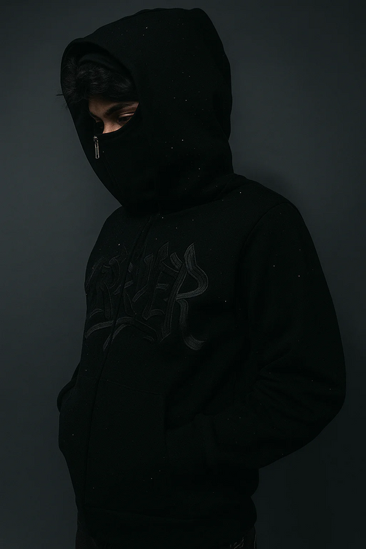 💎Diamond Hoodie💎 (Diamantes Negros Incrustados)